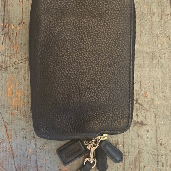 Coach double zip wristlet! - Picture 4 of 6